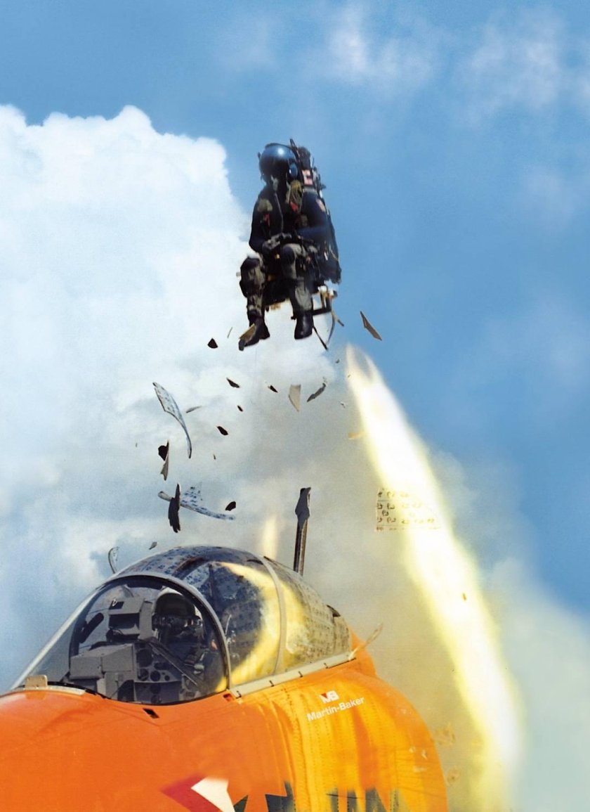 Су-27 катапультирование