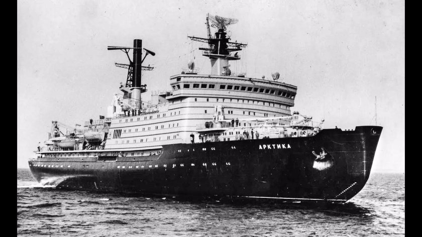 Ледокол Арктика 1977