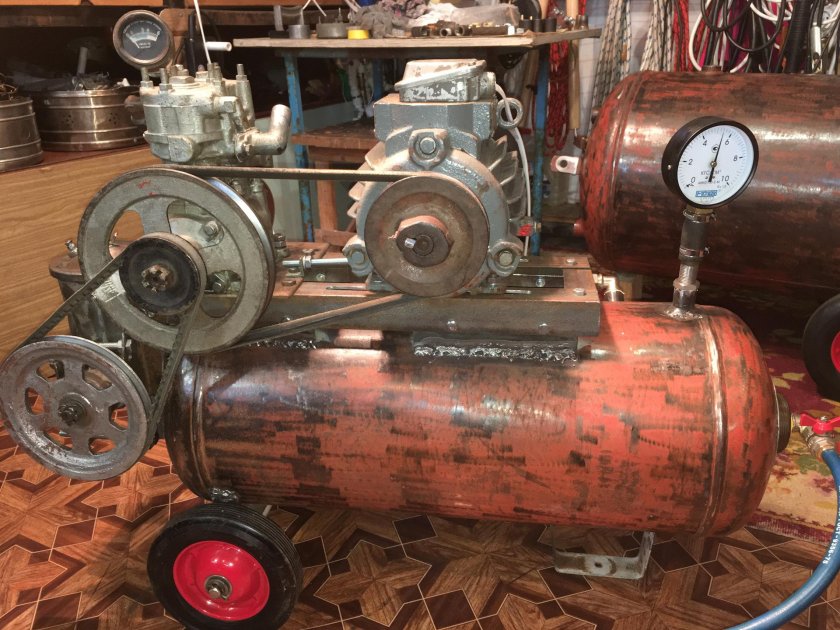 Компрессор от ЗИЛ 130