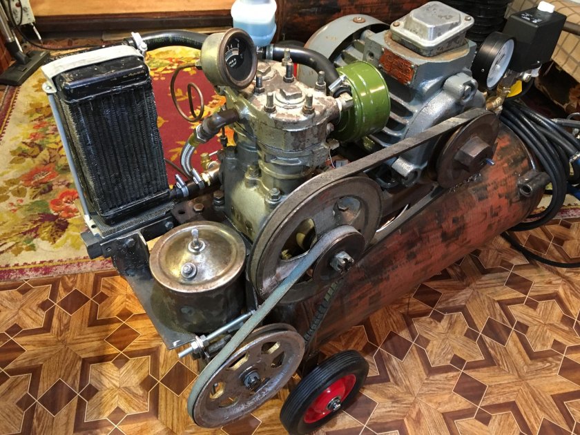 Компрессор из ЗИЛ 131