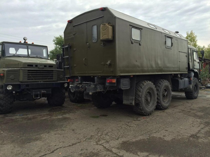 КАМАЗ 4350 кунг