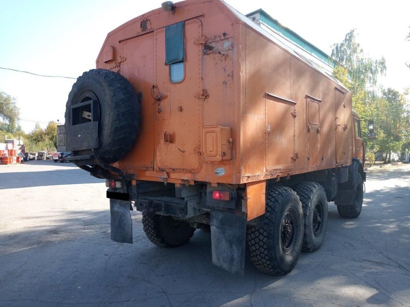 КАМАЗ 43118 военный кунг