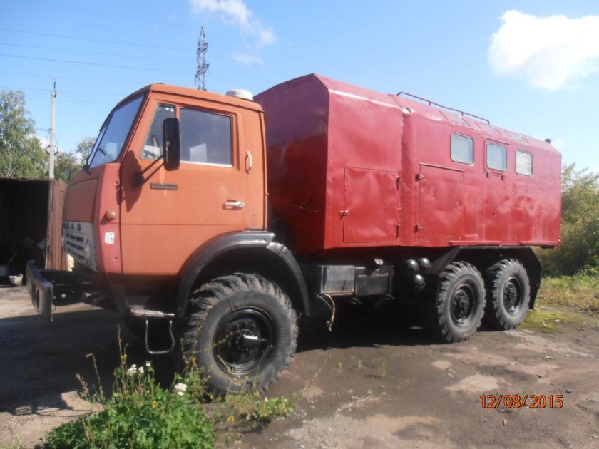 КАМАЗ 4310 вахтовый автобус