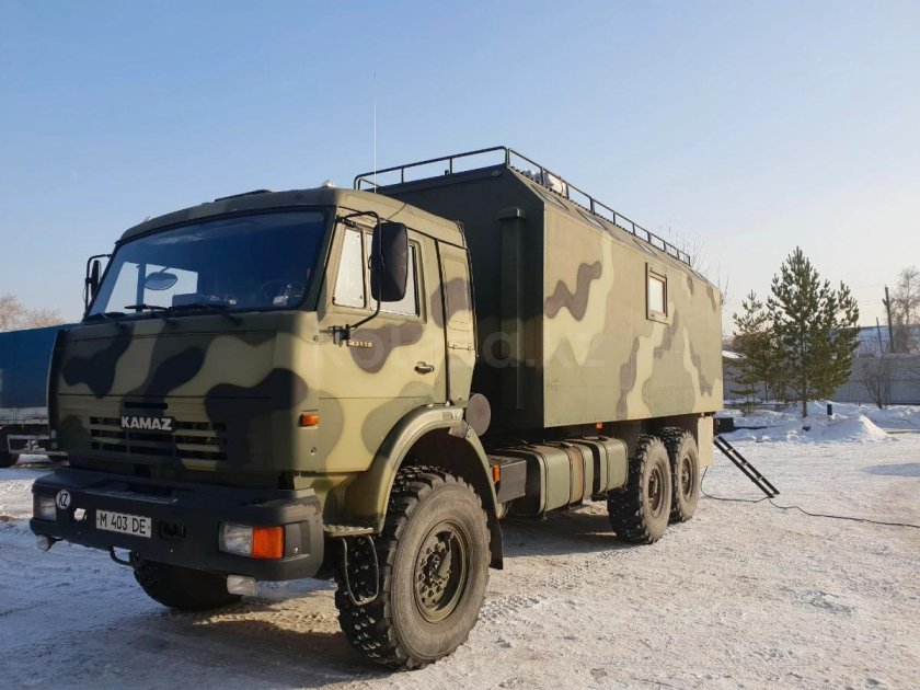 КАМАЗ 43118 военный кунг
