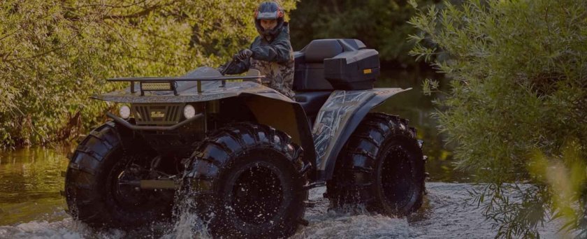 Снегоболотоход амфибия Фантом