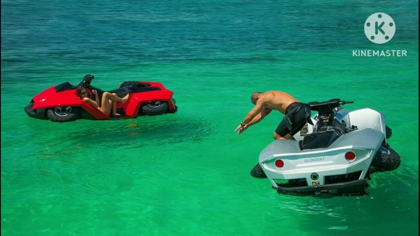 Машина амфибия Gibbs Quadski