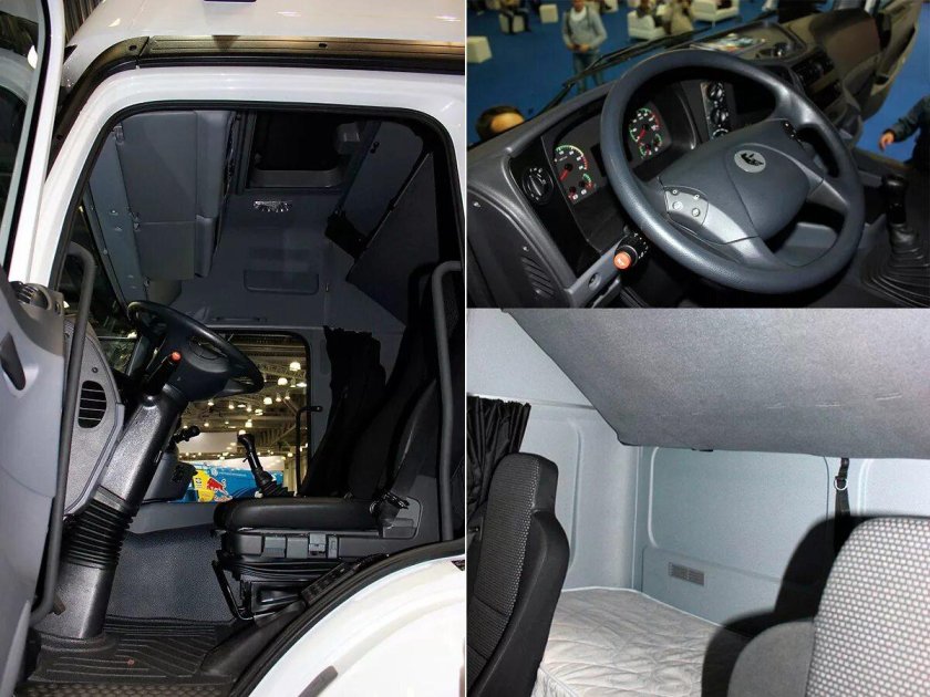 КАМАЗ 5490 салон кабины