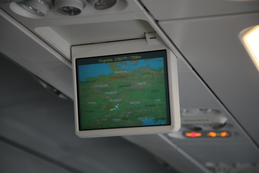 Flight information display System