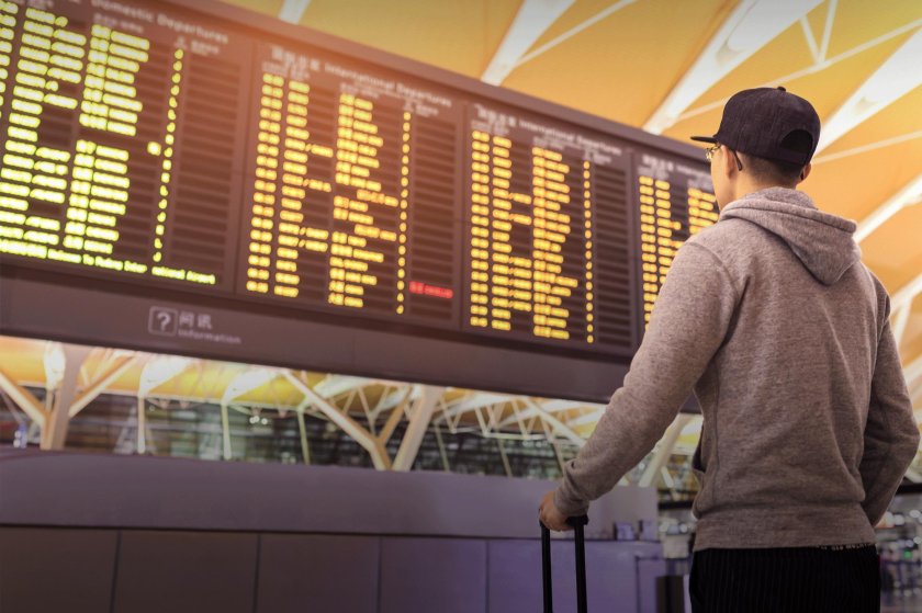 Табло аэропорта