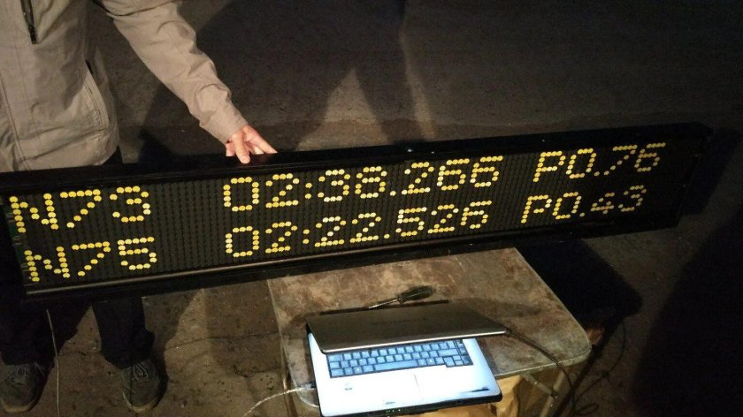 Блинкерное табло