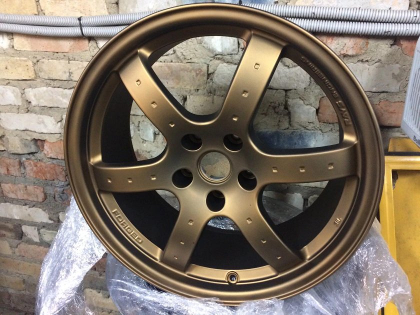 Диски матовая бронза