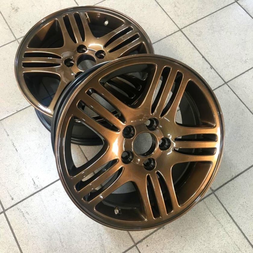 Диски матовая бронза