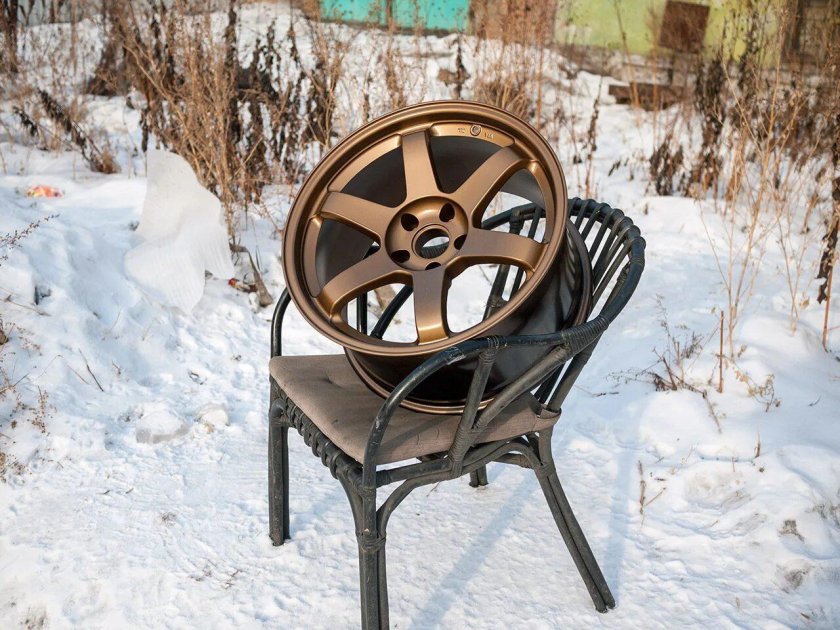 Бронзовый цвет дисков