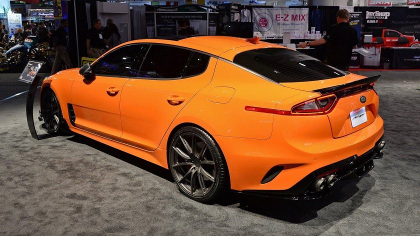 Киа Стингер тюнингованный