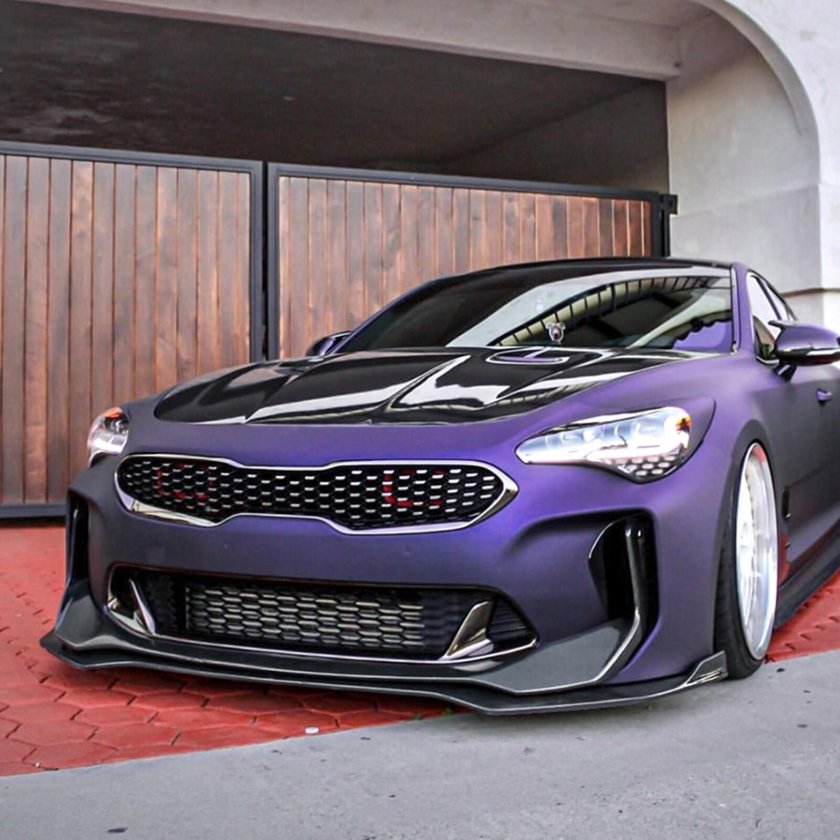 Сплиттер на Киа к5