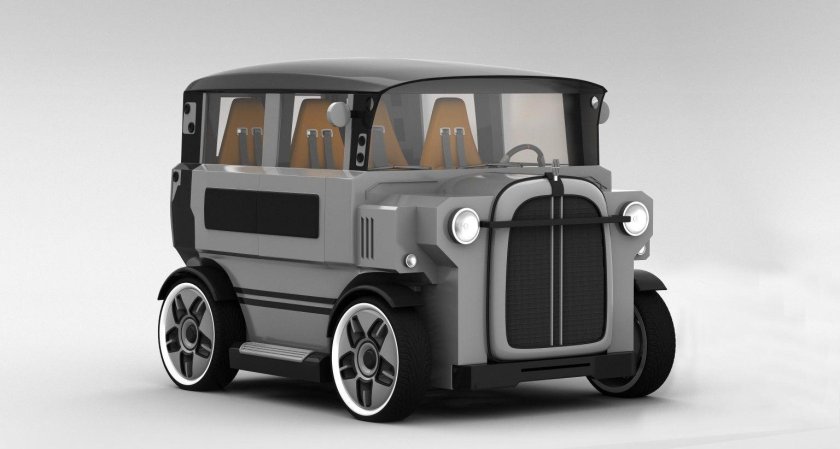 Электрокар под ретро