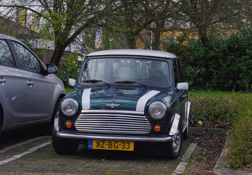 Мини Купер с прицепом