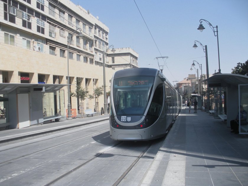 Скоростной трамвай Иерусалим