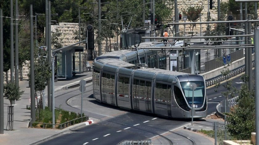 Трамвай в Иерусалиме 2023