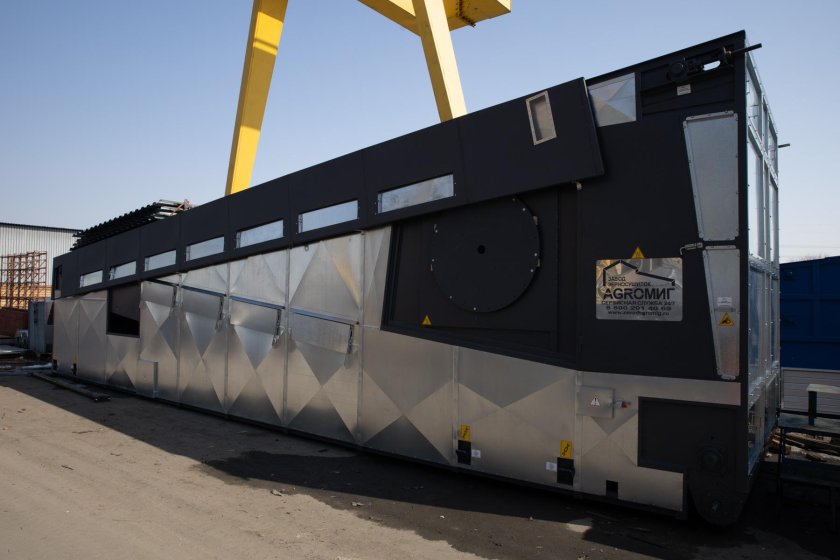 Газовая зерносушилка