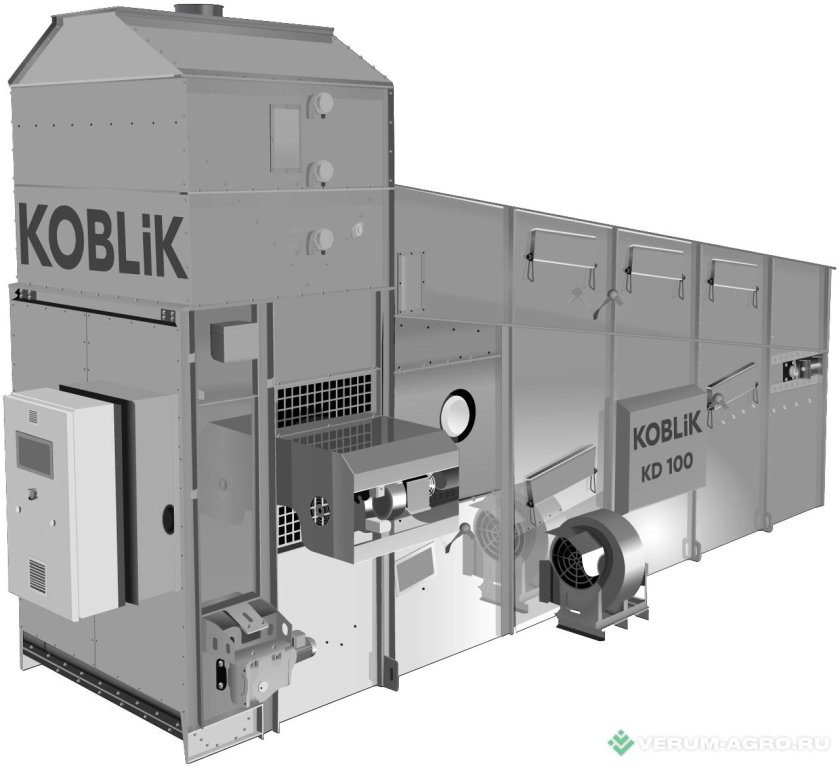 Конвейерная зерносушилка атм
