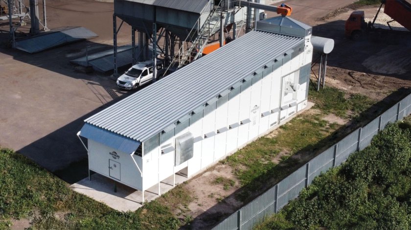 Конвейерная зерносушилка ASM-Agro-58