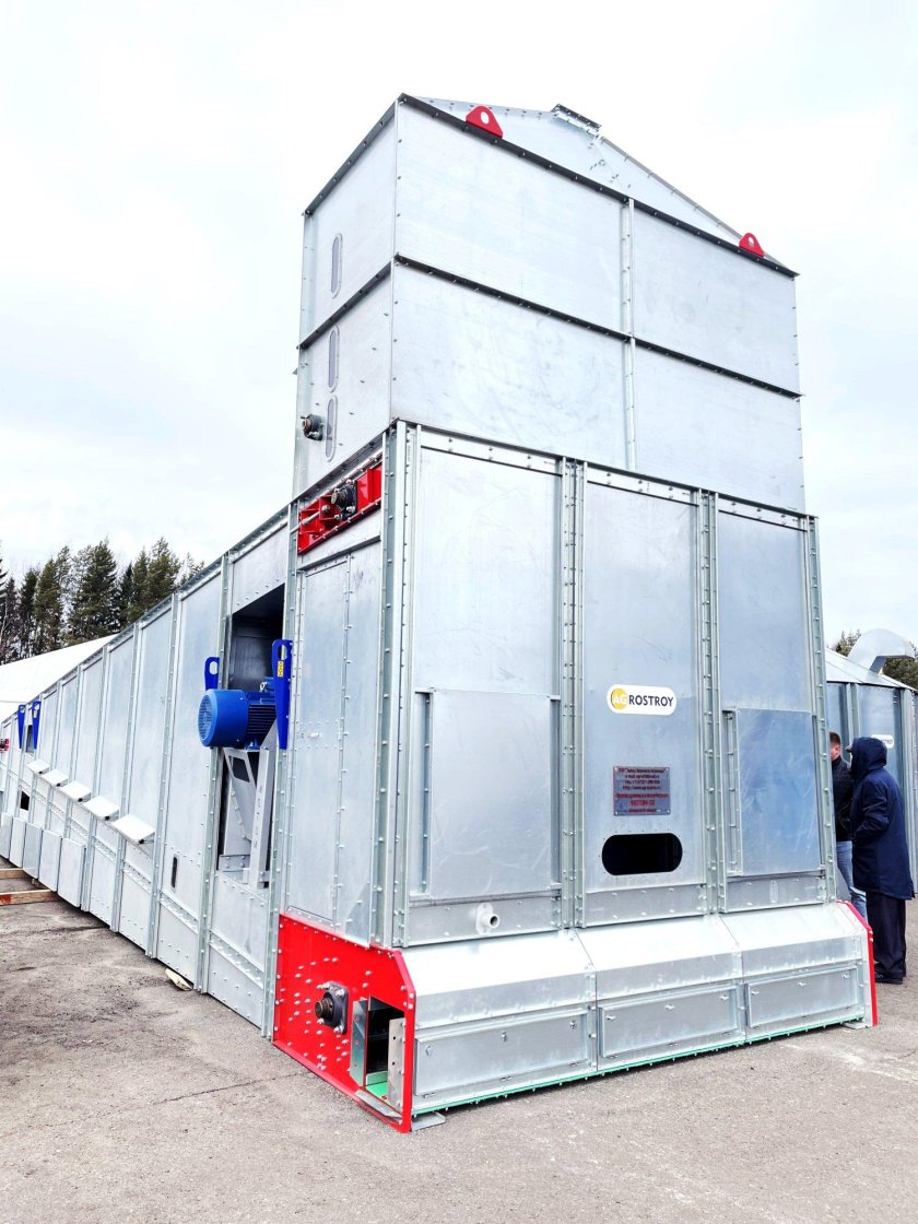 Конвейерная зерносушилка Motum