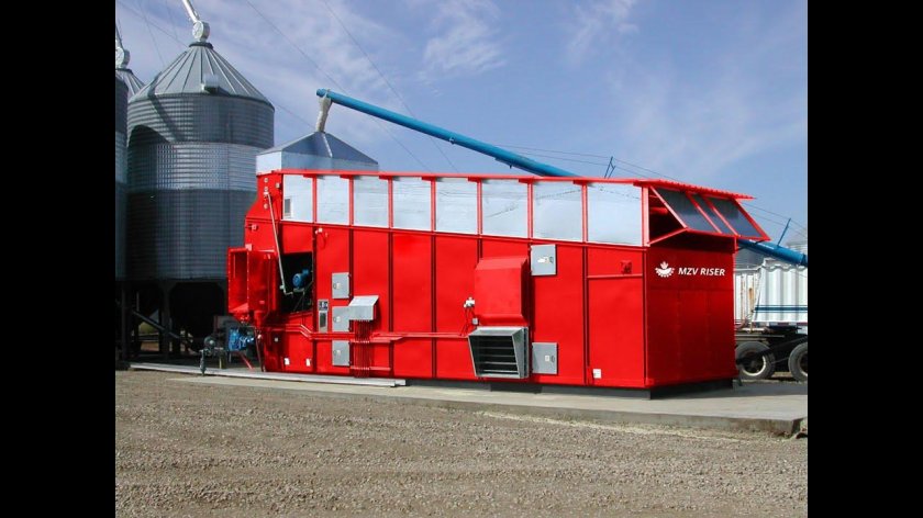 Конвейерная зерносушилка атм