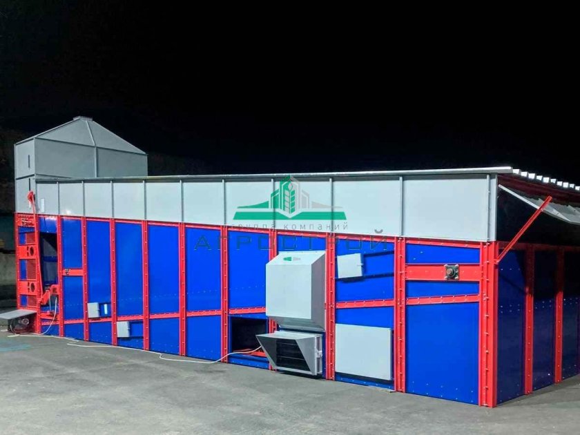 Конвейерная сушилка Мотум