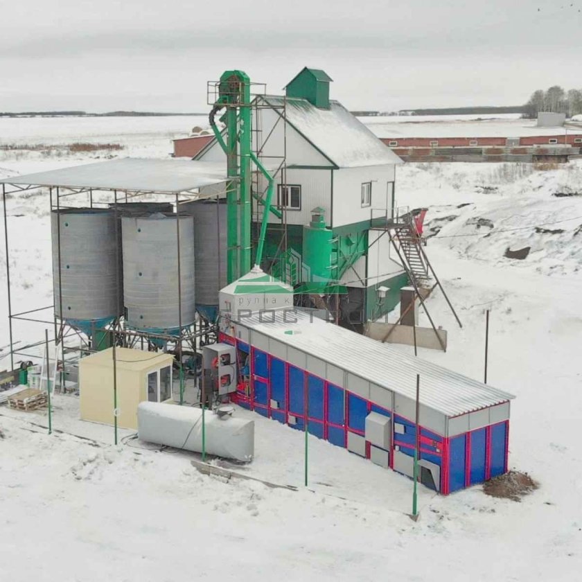 Конвейерная зерносушилка Motum