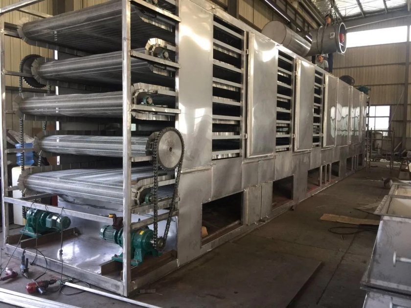 Конвейерная ленточная сушилка КСК-45