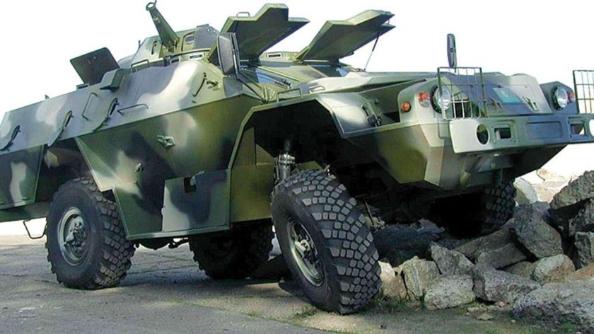 Бронеавтомобиль КАМАЗ-43269 выстрел