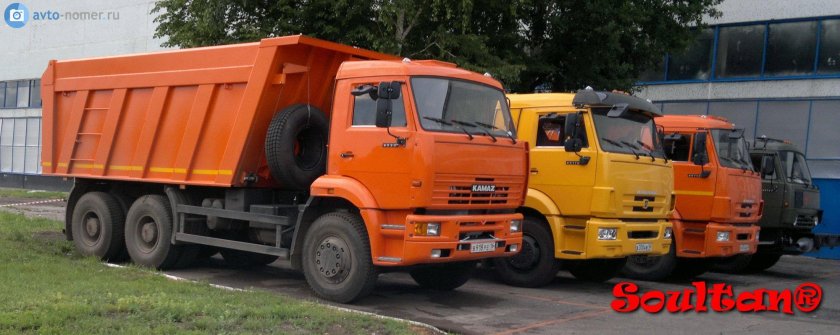 КАМАЗ 6520 тягач
