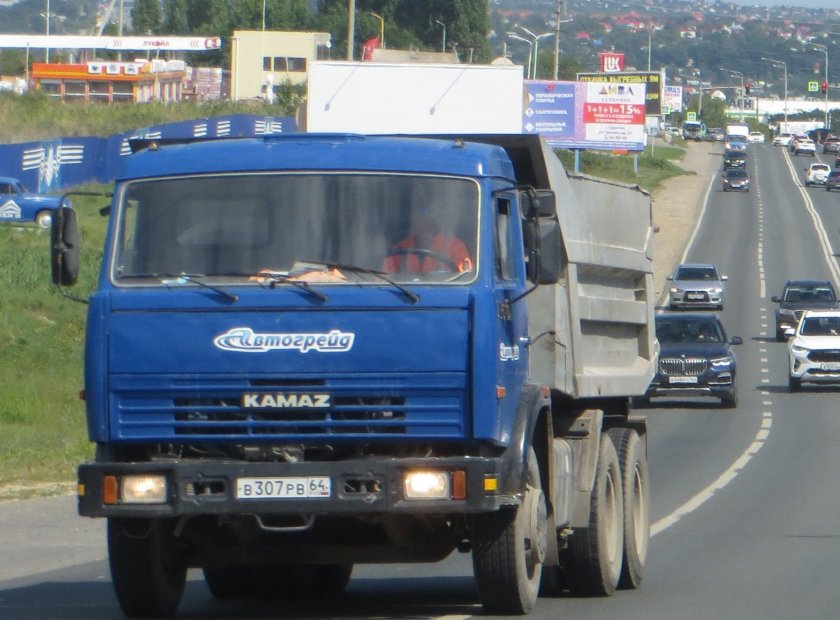 Номера России КАМАЗ 55111