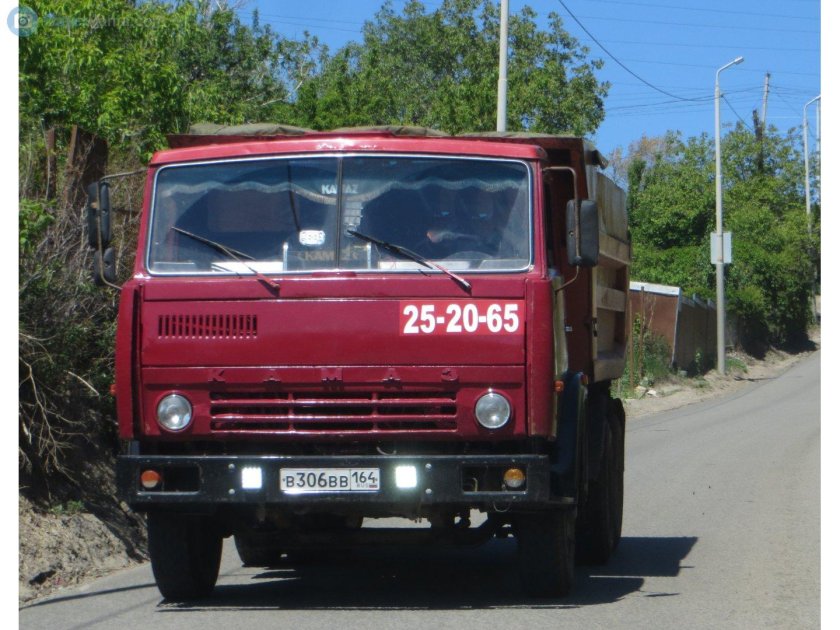 Номера России КАМАЗ 55111