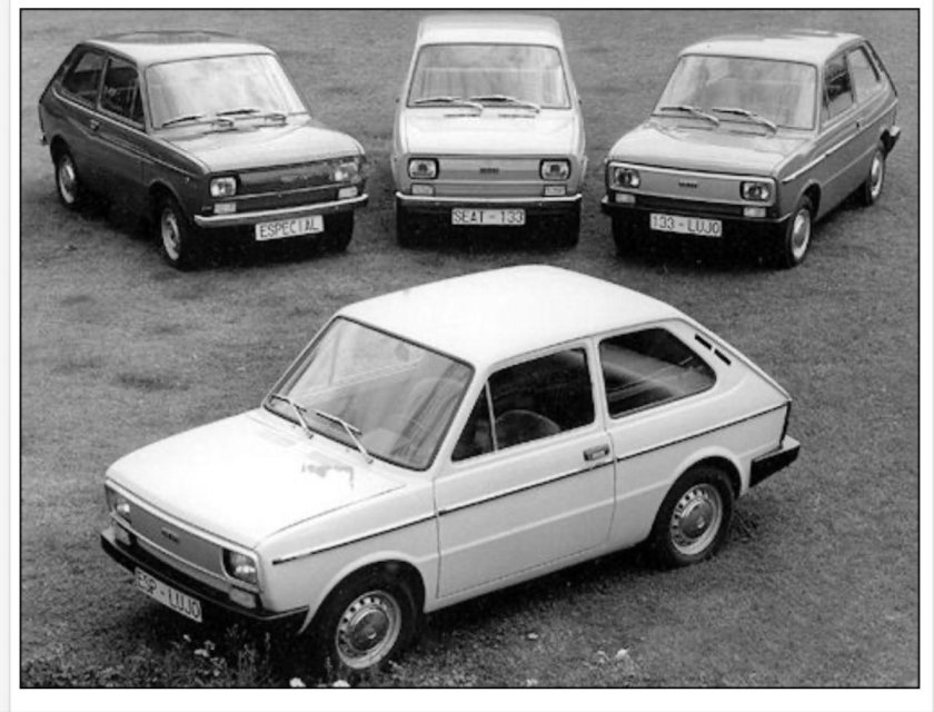 1975 Fiat / Seat 133