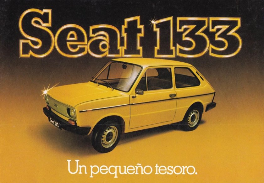 Автомобили Сеат-133 картинки