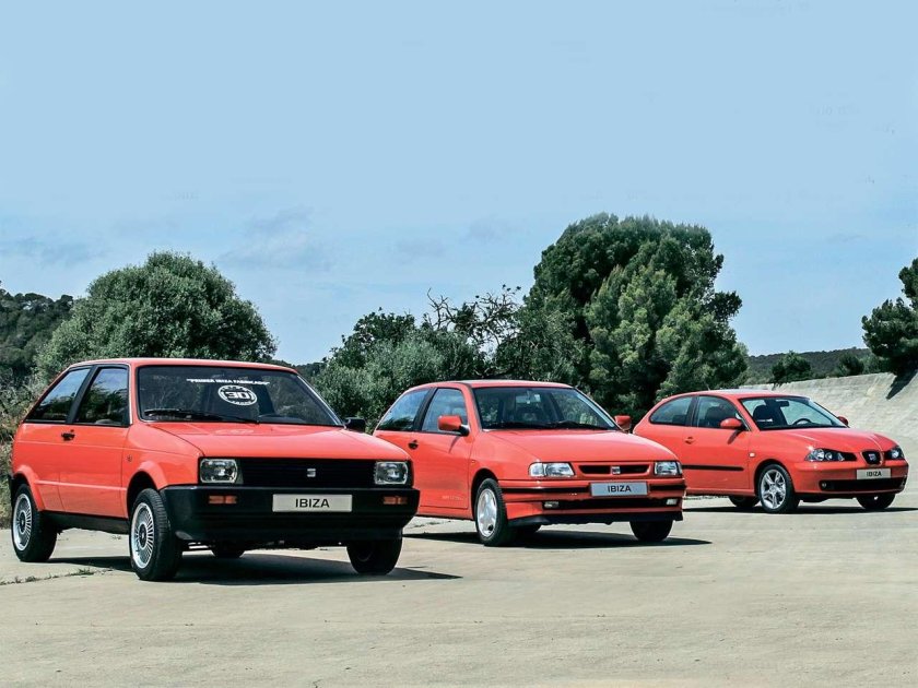 Сеат Ибица 4 поколения