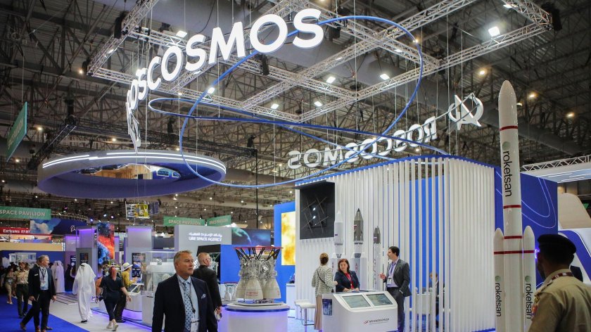 Роскосмос выставочный стенд