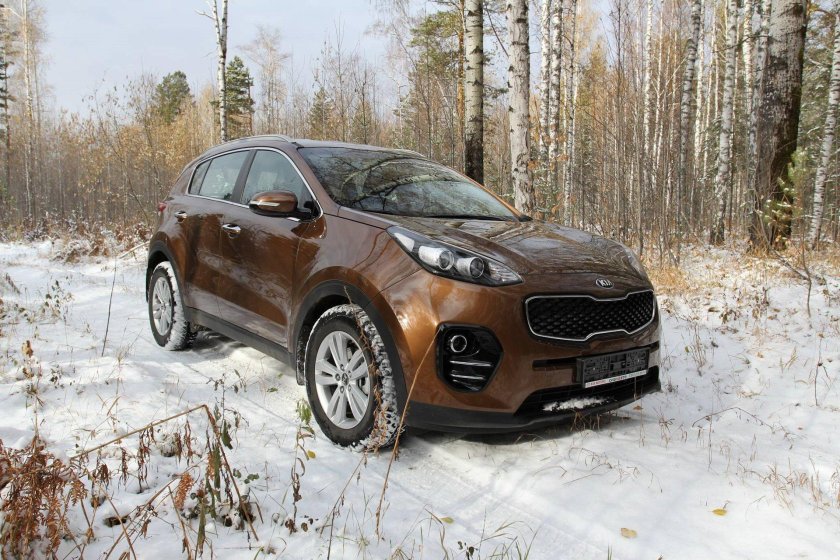Kia Sportage 4 коричневый