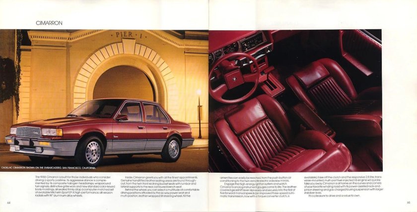 1982 Cadillac Full line Prestige Brochures