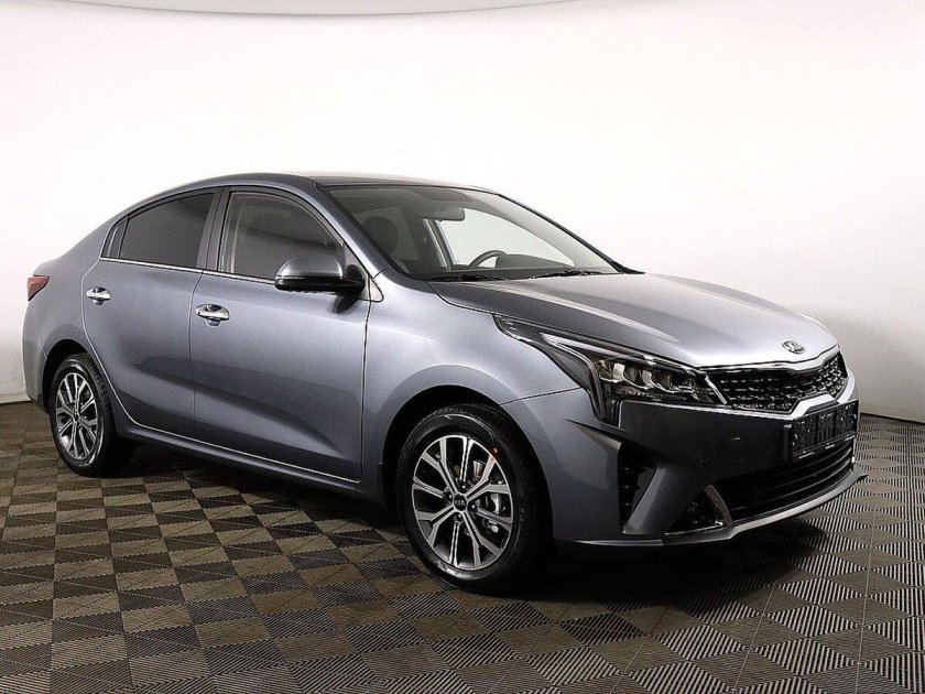 Киа Рио 2021 серая