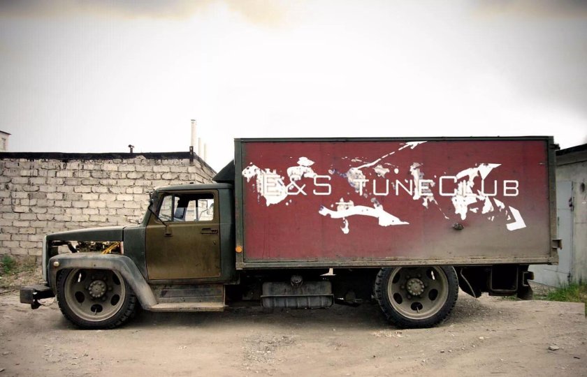 Заниженный грузовик