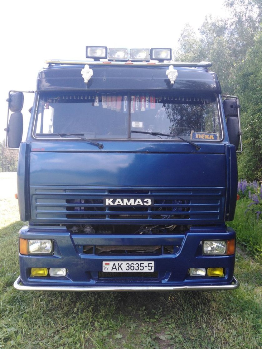 КАМАЗ 55102 синий