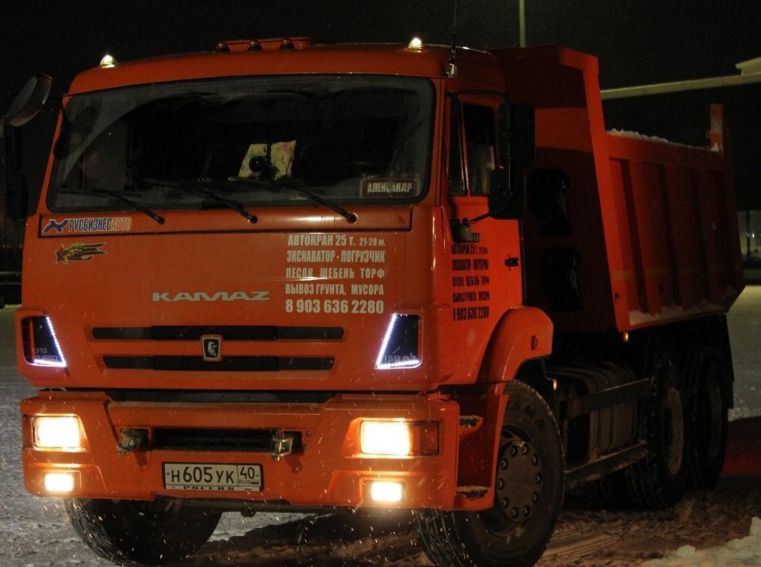 КАМАЗ 65115 С туманками