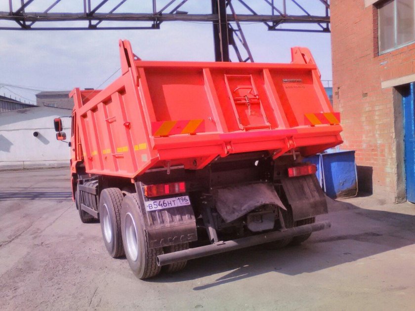 КАМАЗ 65115 самосвал с нарощенными бортами