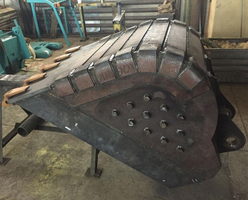 Футеровка ковша экскаватора