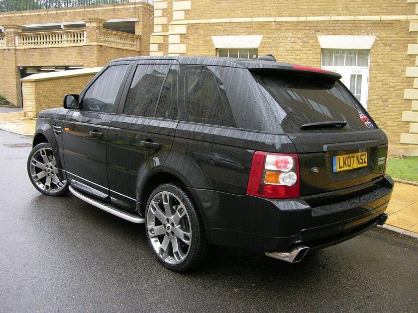 Range Rover Sport 2012 черный