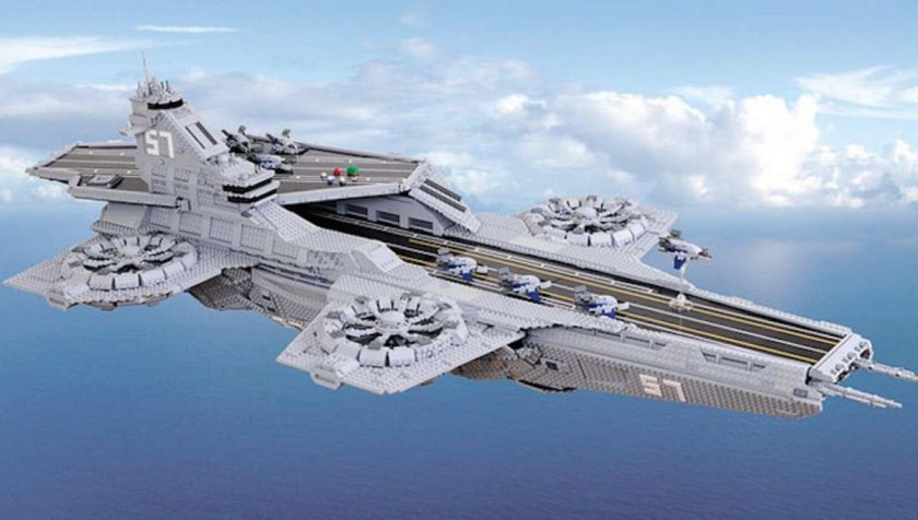 Shield Helicarrier лего