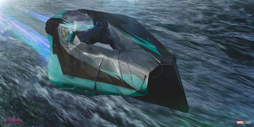 Капитан Марвел корабль